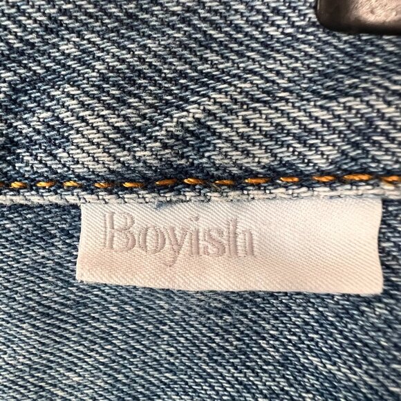 Ladies Boyish by HER Jeans Size‎ 27 Blue Wash Billy Embroidered Button F… - Picture 5 of 11